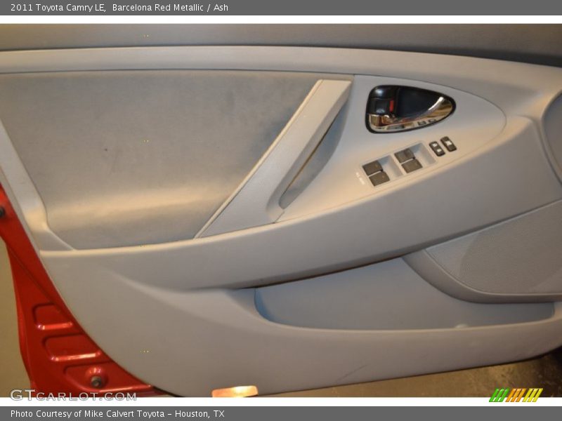 Barcelona Red Metallic / Ash 2011 Toyota Camry LE