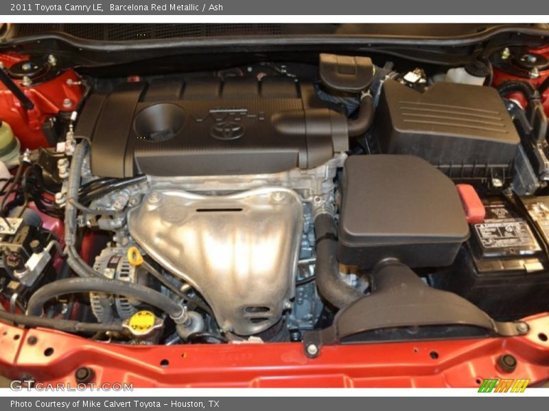 Barcelona Red Metallic / Ash 2011 Toyota Camry LE