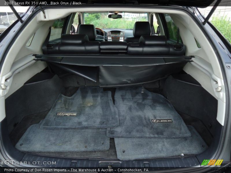 Black Onyx / Black 2007 Lexus RX 350 AWD