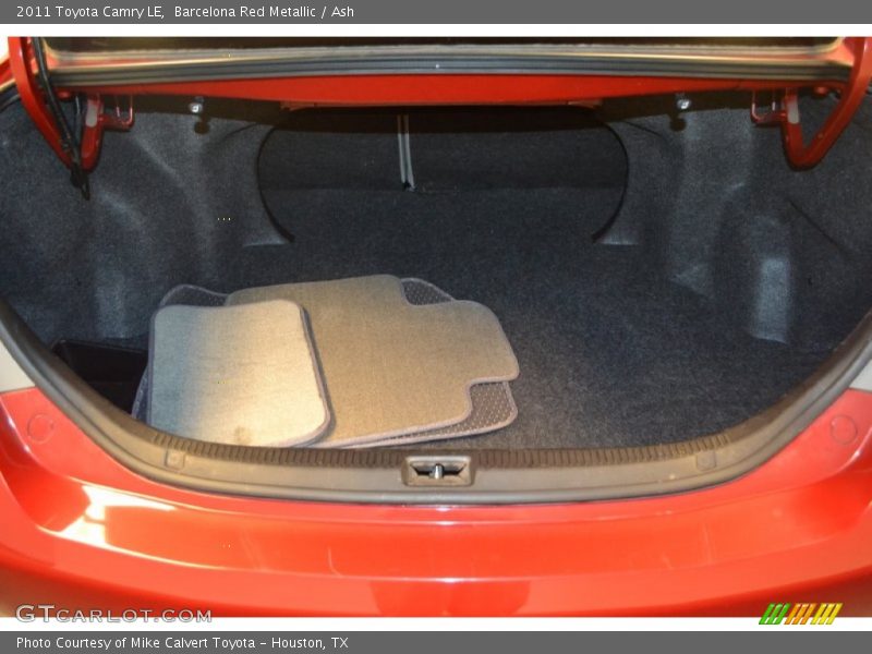 Barcelona Red Metallic / Ash 2011 Toyota Camry LE