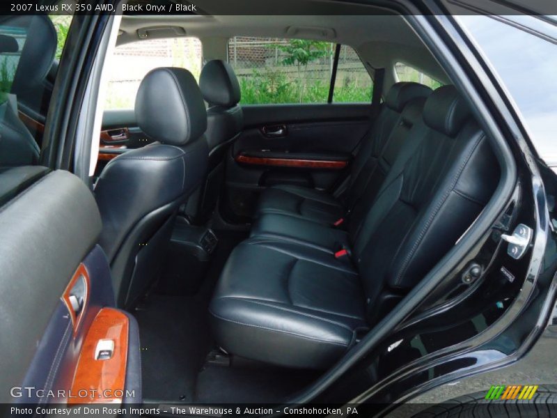 Black Onyx / Black 2007 Lexus RX 350 AWD