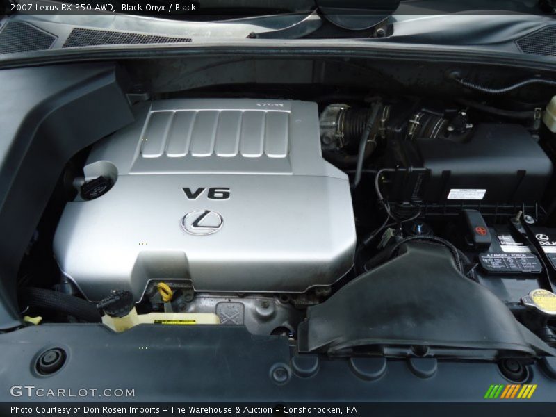 Black Onyx / Black 2007 Lexus RX 350 AWD