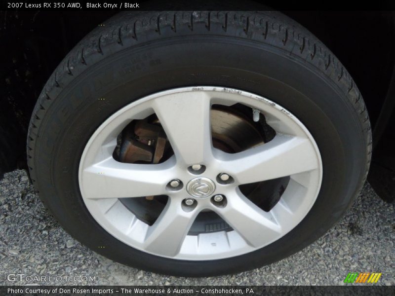 Black Onyx / Black 2007 Lexus RX 350 AWD