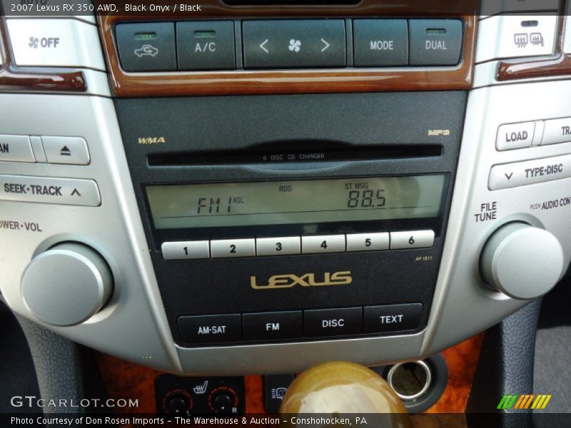 Black Onyx / Black 2007 Lexus RX 350 AWD