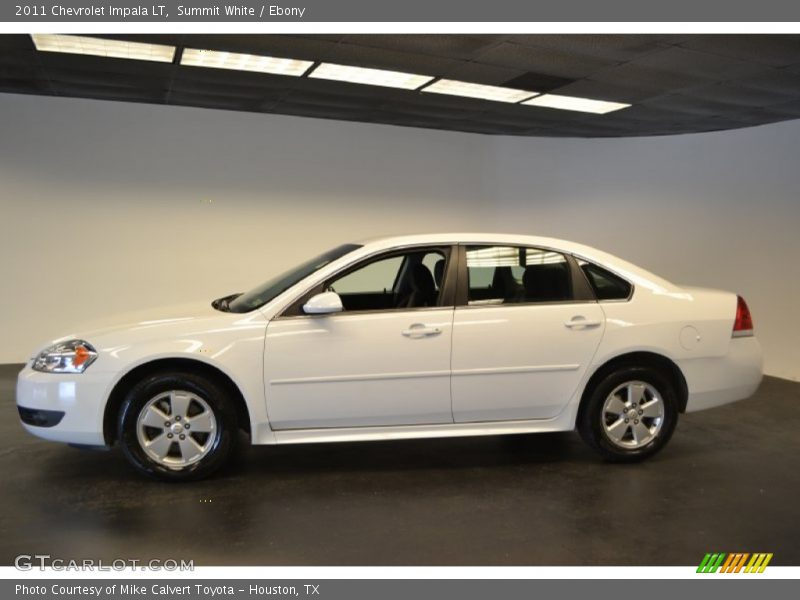 Summit White / Ebony 2011 Chevrolet Impala LT