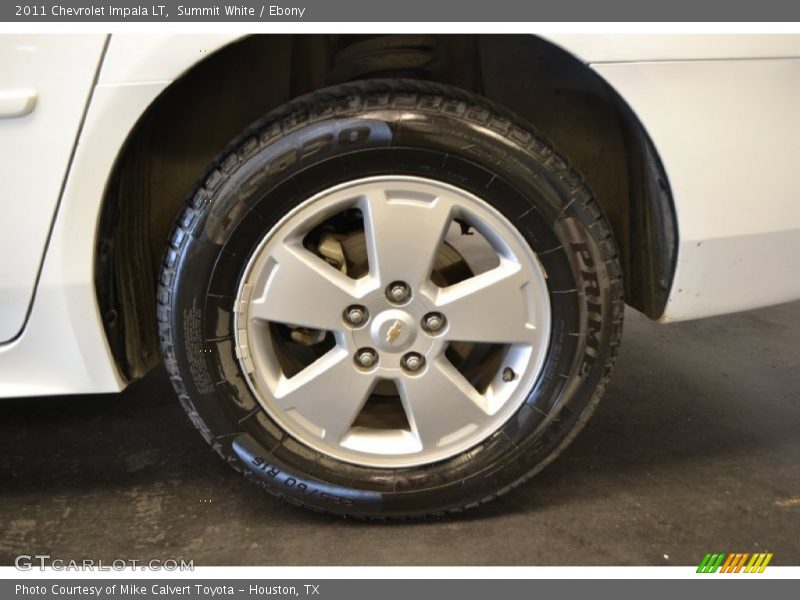 Summit White / Ebony 2011 Chevrolet Impala LT