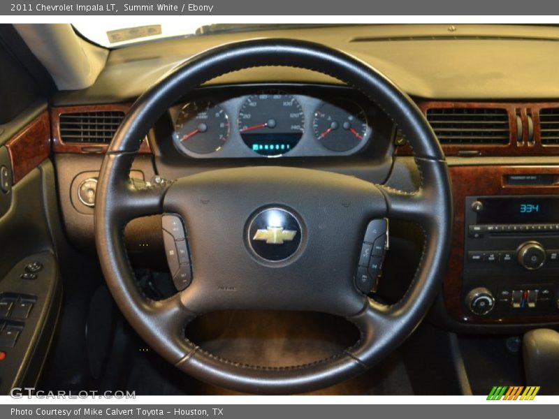 Summit White / Ebony 2011 Chevrolet Impala LT
