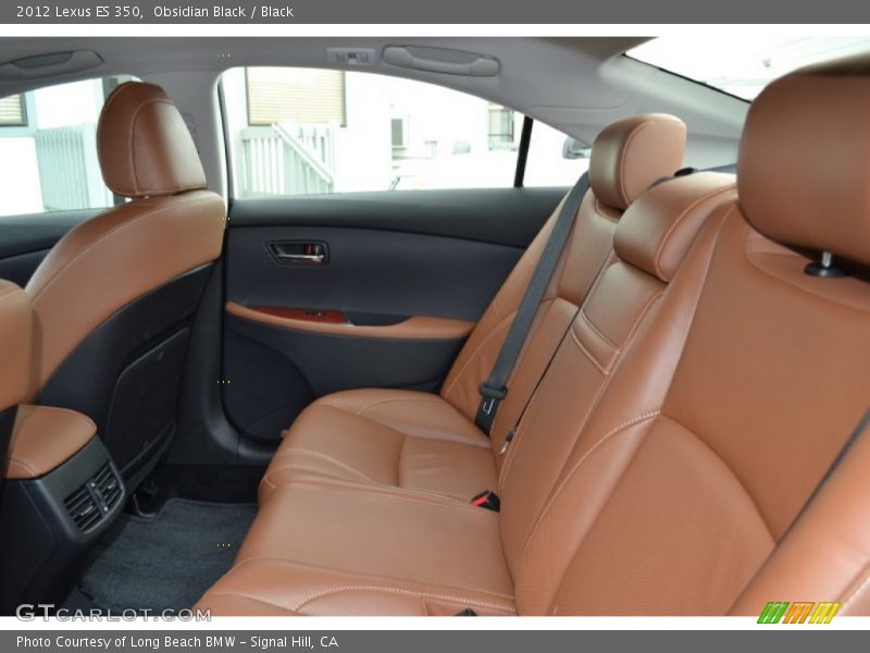 Obsidian Black / Black 2012 Lexus ES 350