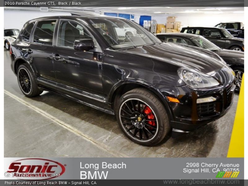 Black / Black 2010 Porsche Cayenne GTS