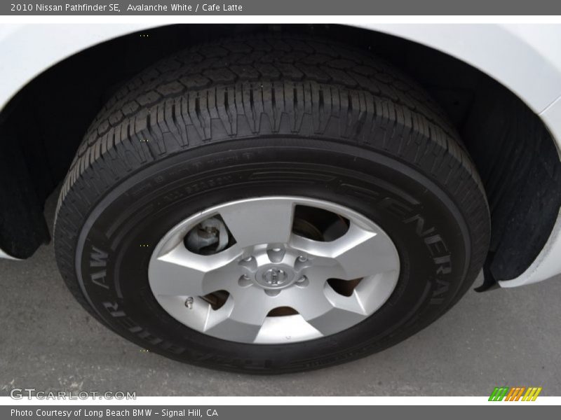 Avalanche White / Cafe Latte 2010 Nissan Pathfinder SE