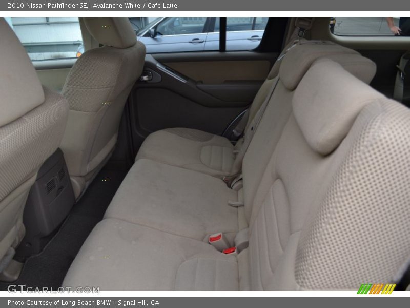 Avalanche White / Cafe Latte 2010 Nissan Pathfinder SE