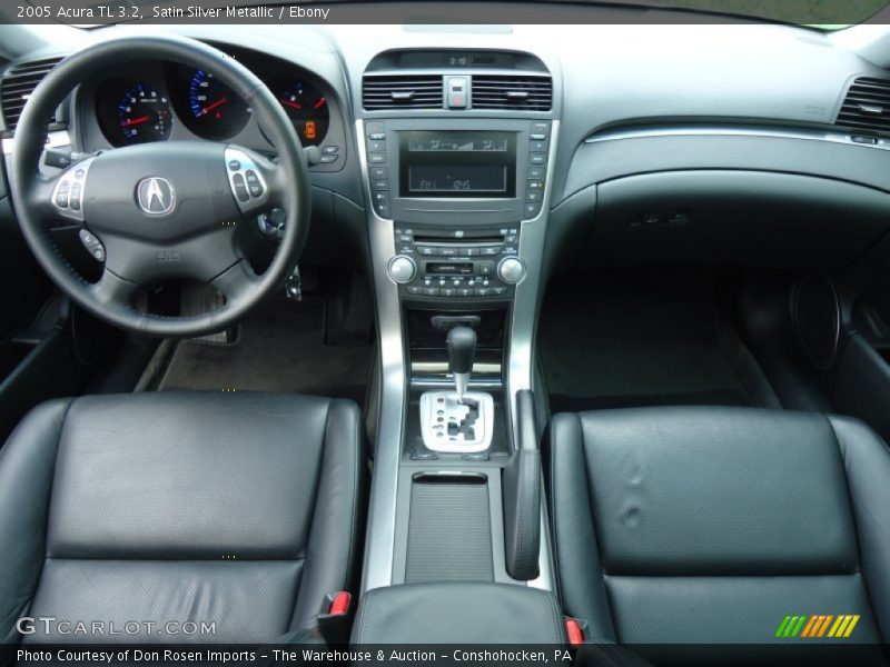 Satin Silver Metallic / Ebony 2005 Acura TL 3.2