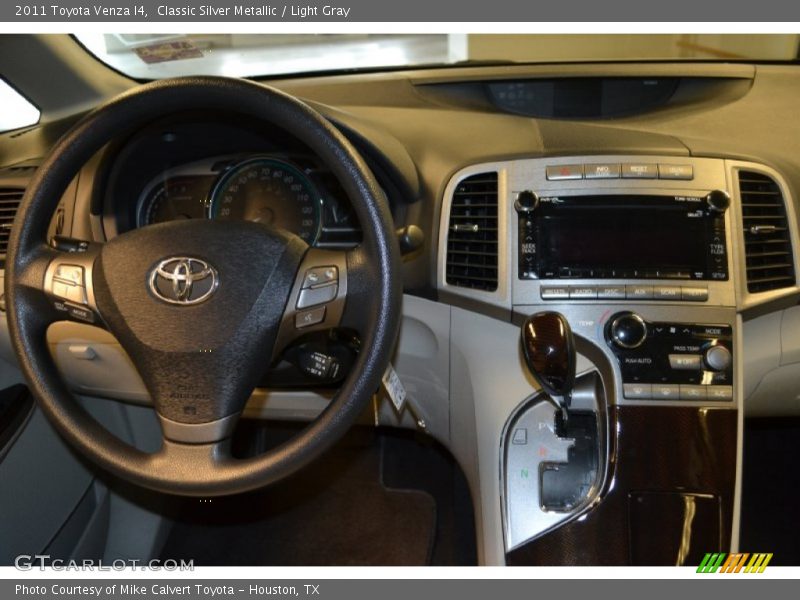 Classic Silver Metallic / Light Gray 2011 Toyota Venza I4