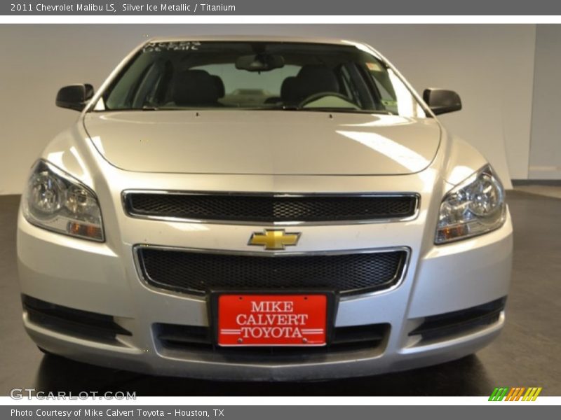 Silver Ice Metallic / Titanium 2011 Chevrolet Malibu LS