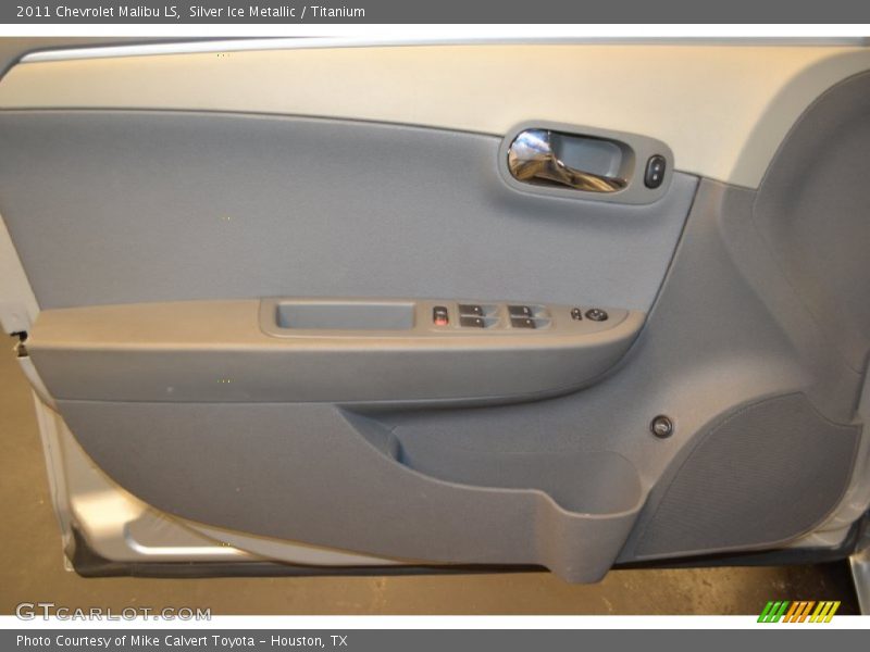 Silver Ice Metallic / Titanium 2011 Chevrolet Malibu LS