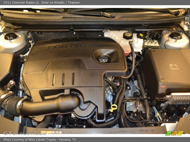 Silver Ice Metallic / Titanium 2011 Chevrolet Malibu LS