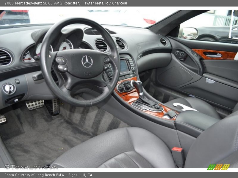  2005 SL 65 AMG Roadster Charcoal Interior