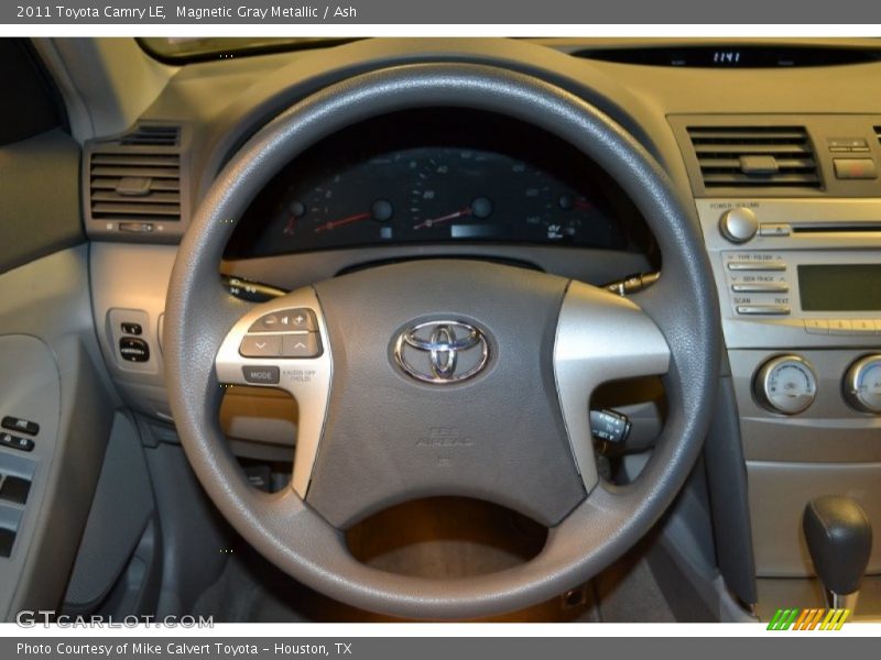 Magnetic Gray Metallic / Ash 2011 Toyota Camry LE
