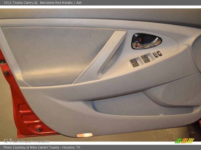 Barcelona Red Metallic / Ash 2011 Toyota Camry LE