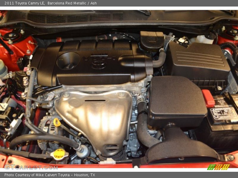 Barcelona Red Metallic / Ash 2011 Toyota Camry LE