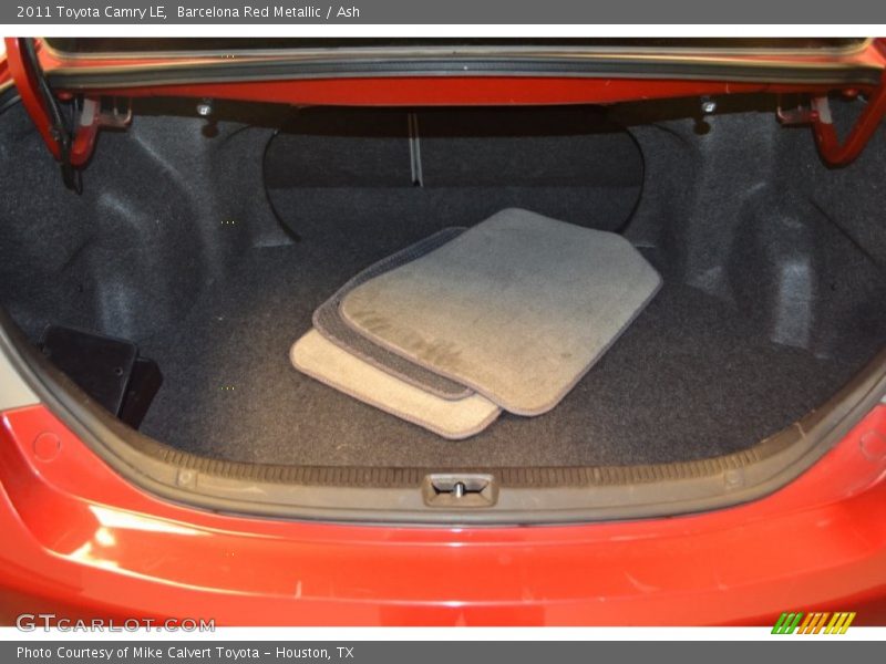 Barcelona Red Metallic / Ash 2011 Toyota Camry LE