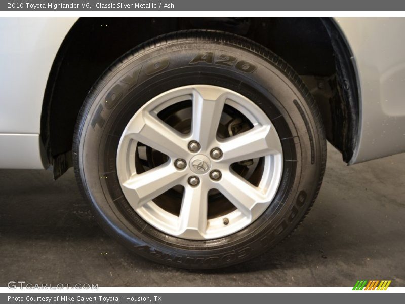 Classic Silver Metallic / Ash 2010 Toyota Highlander V6