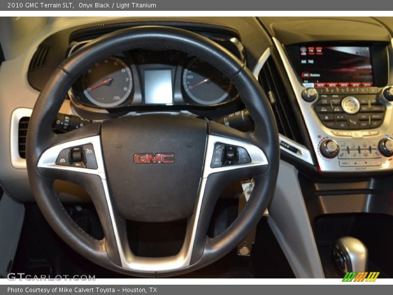 Onyx Black / Light Titanium 2010 GMC Terrain SLT