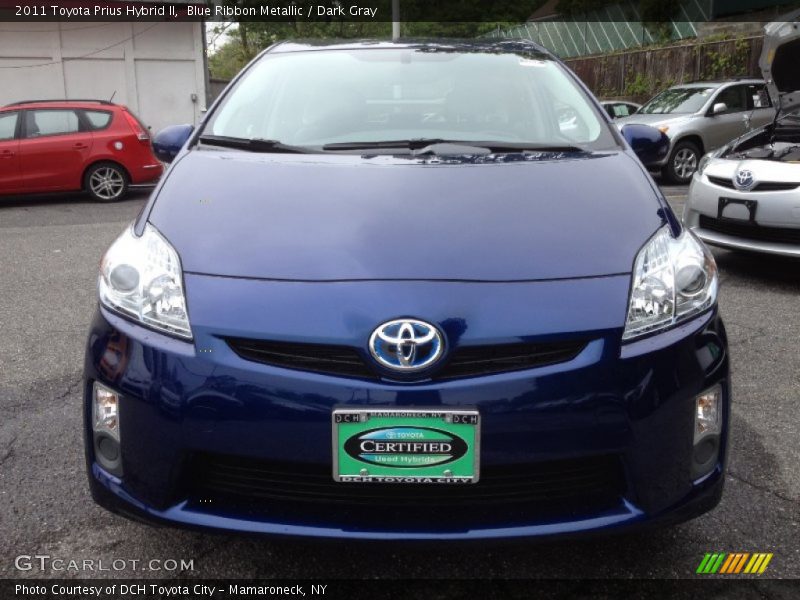 Blue Ribbon Metallic / Dark Gray 2011 Toyota Prius Hybrid II