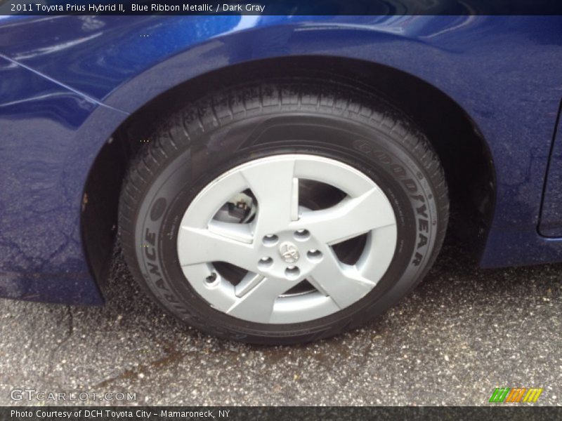 Blue Ribbon Metallic / Dark Gray 2011 Toyota Prius Hybrid II