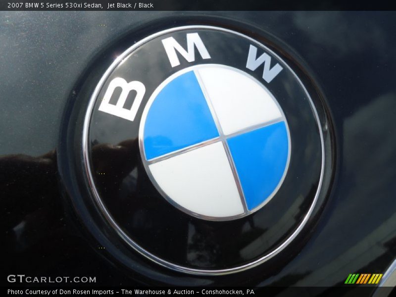 Jet Black / Black 2007 BMW 5 Series 530xi Sedan