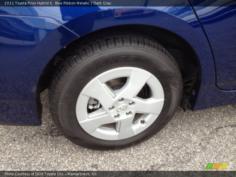 Blue Ribbon Metallic / Dark Gray 2011 Toyota Prius Hybrid II