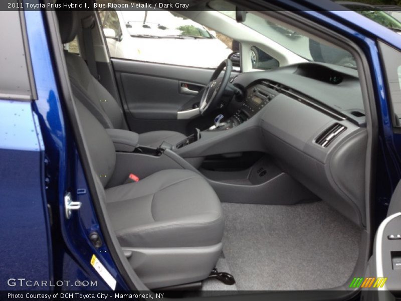 Blue Ribbon Metallic / Dark Gray 2011 Toyota Prius Hybrid II