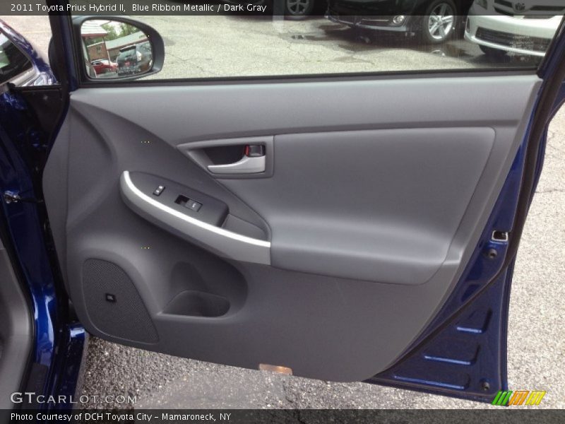 Blue Ribbon Metallic / Dark Gray 2011 Toyota Prius Hybrid II