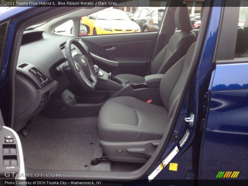 Blue Ribbon Metallic / Dark Gray 2011 Toyota Prius Hybrid II