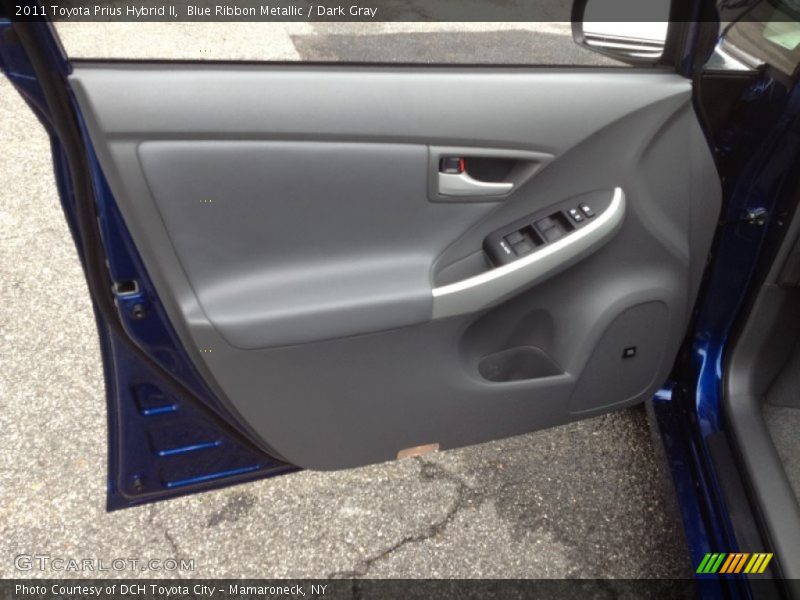 Blue Ribbon Metallic / Dark Gray 2011 Toyota Prius Hybrid II