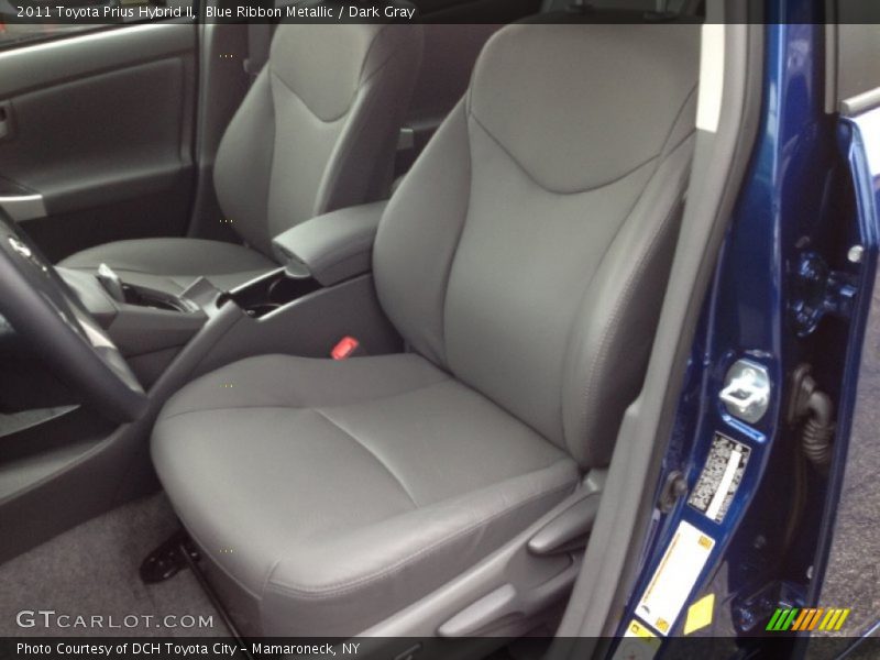 Blue Ribbon Metallic / Dark Gray 2011 Toyota Prius Hybrid II