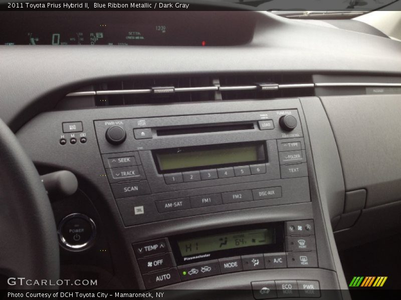 Blue Ribbon Metallic / Dark Gray 2011 Toyota Prius Hybrid II