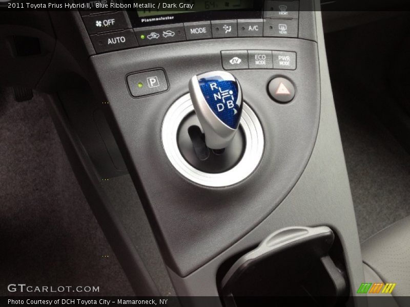 Blue Ribbon Metallic / Dark Gray 2011 Toyota Prius Hybrid II