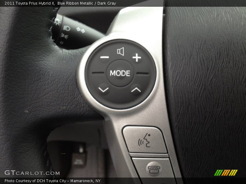 Blue Ribbon Metallic / Dark Gray 2011 Toyota Prius Hybrid II