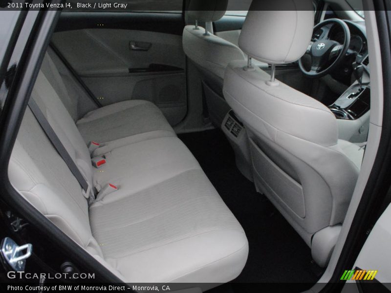 Black / Light Gray 2011 Toyota Venza I4