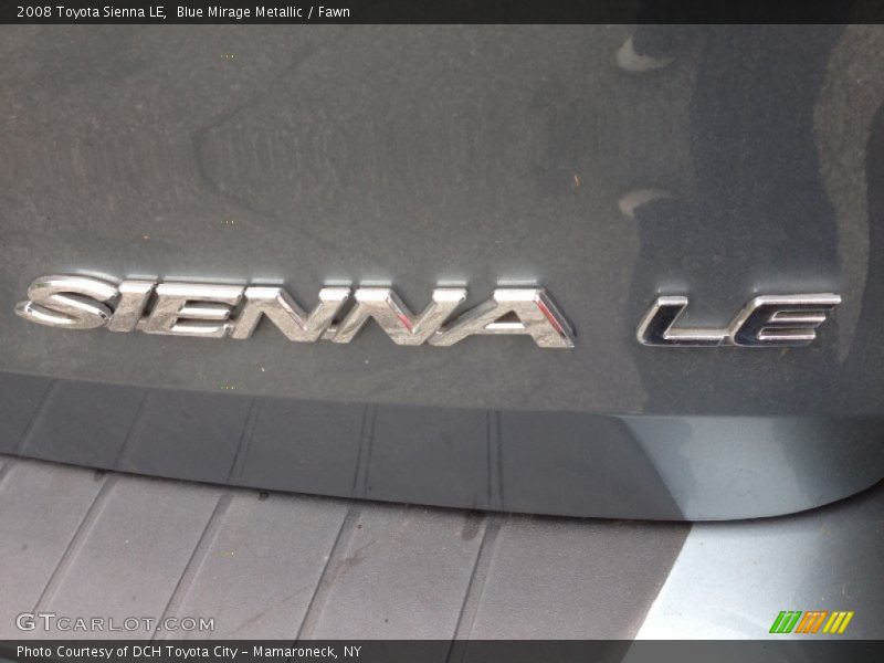 Blue Mirage Metallic / Fawn 2008 Toyota Sienna LE