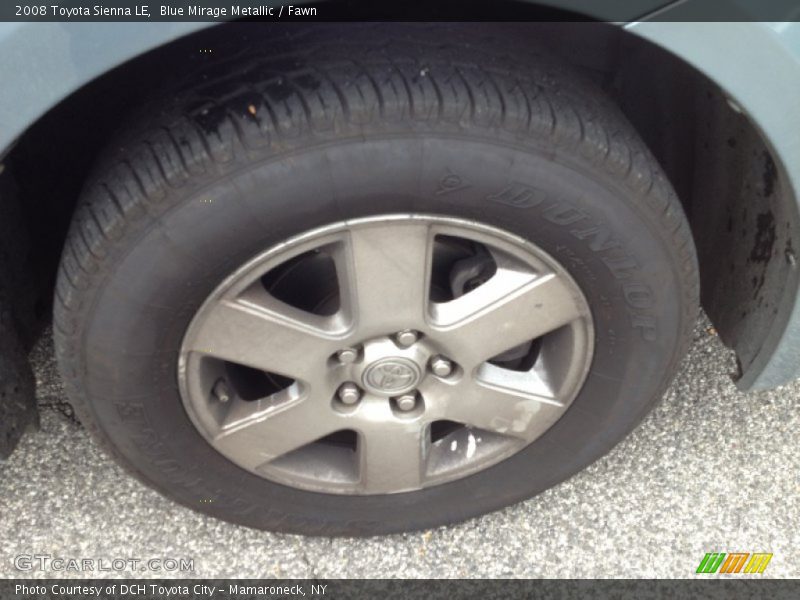 Blue Mirage Metallic / Fawn 2008 Toyota Sienna LE