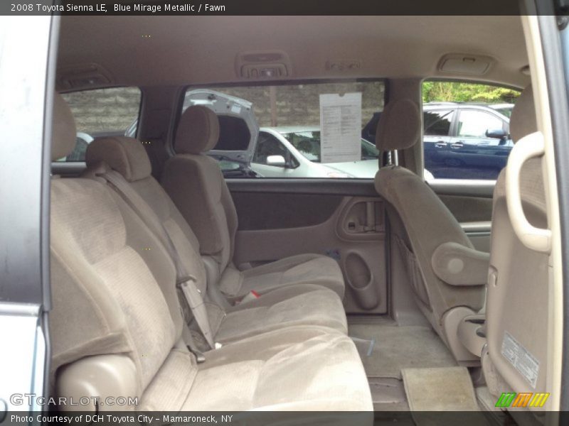 Blue Mirage Metallic / Fawn 2008 Toyota Sienna LE