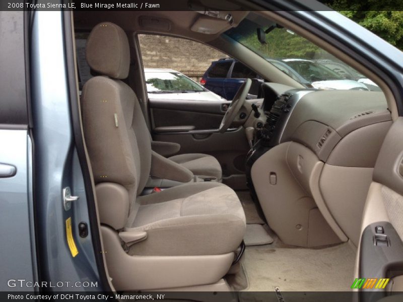 Blue Mirage Metallic / Fawn 2008 Toyota Sienna LE