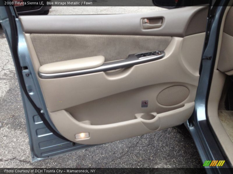 Blue Mirage Metallic / Fawn 2008 Toyota Sienna LE