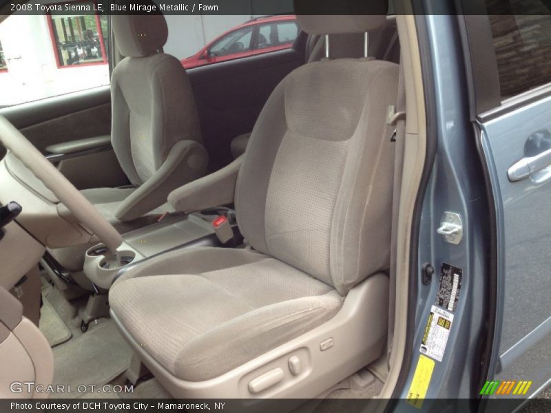 Blue Mirage Metallic / Fawn 2008 Toyota Sienna LE