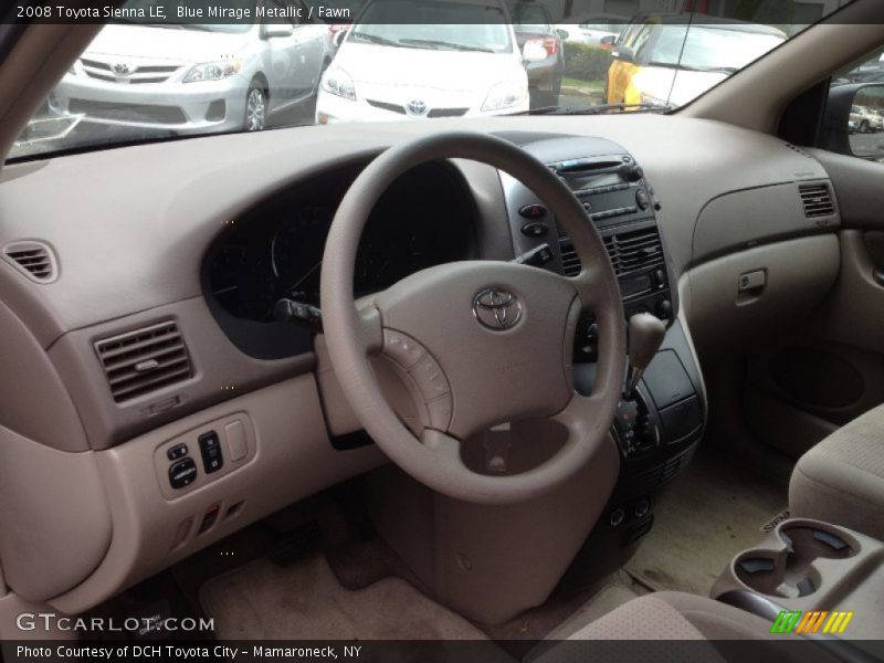 Blue Mirage Metallic / Fawn 2008 Toyota Sienna LE