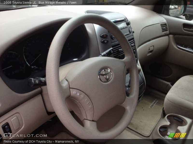 Blue Mirage Metallic / Fawn 2008 Toyota Sienna LE
