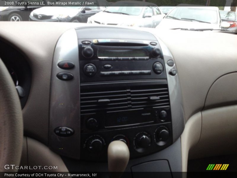 Blue Mirage Metallic / Fawn 2008 Toyota Sienna LE