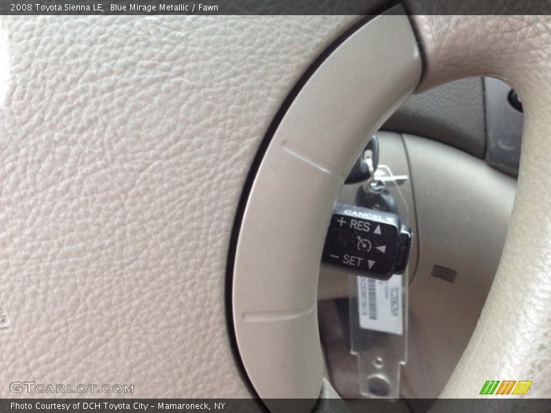 Blue Mirage Metallic / Fawn 2008 Toyota Sienna LE